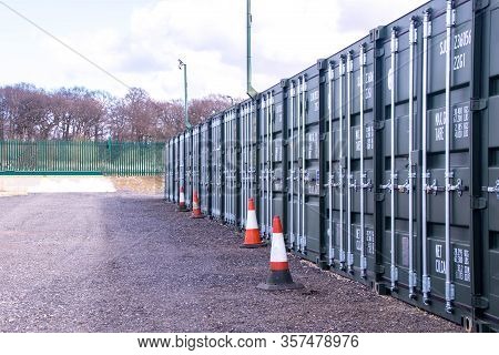 Storage Container Sunset
