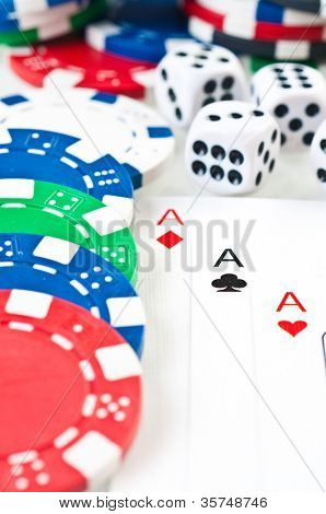 stoh čipy barva poker
