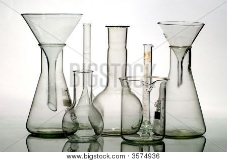 Glas laboratoriumapparatuur