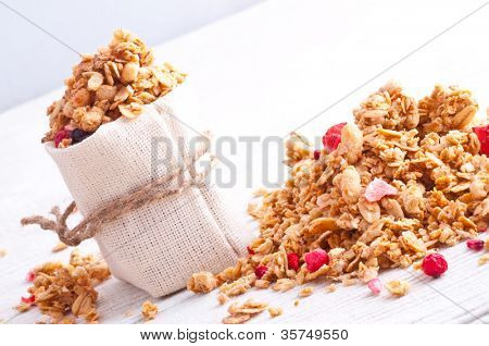 muesli e bacca piccola sacca