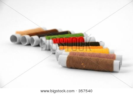 Cores da linha de costura