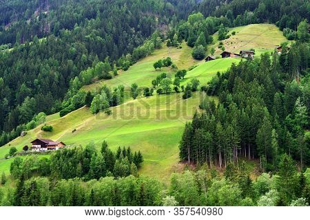 Summer landscape of Heiligenblut village in Austria, Europe