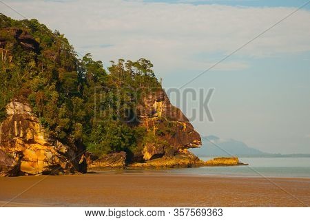 Bako, Kuching, Sarawak, Borneo, Malaysia: Beautiful Landscape With Views Of The Bako National Park B
