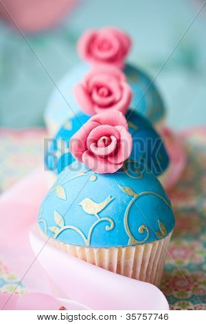 Cupcakes stile vintage