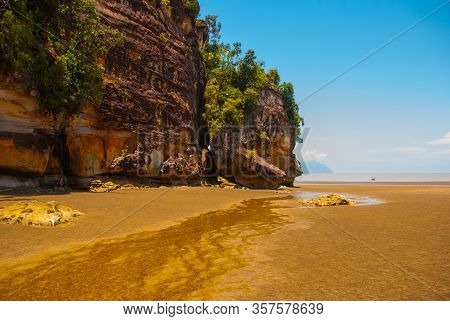Bako, Kuching, Sarawak, Borneo, Malaysia: Beautiful Landscape With Views Of The Bako National Park B