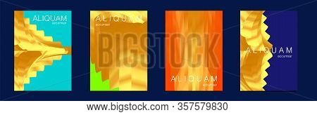 1990 Paper Gradient Backdrop. Luxury Abstract Brochure. Liquid Texture For Foil Label. Vintage Cosmi