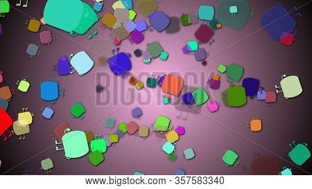 Coronavirus, Covid-19, Ncov Cells Flu Virus Vaccine. Blood Dna Bacteria Microorganisms Flow. Coronav