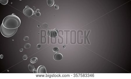 Coronavirus, covid-19, ncov cells flu virus vaccine. Blood DNA bacteria microorganisms flow. Coronav