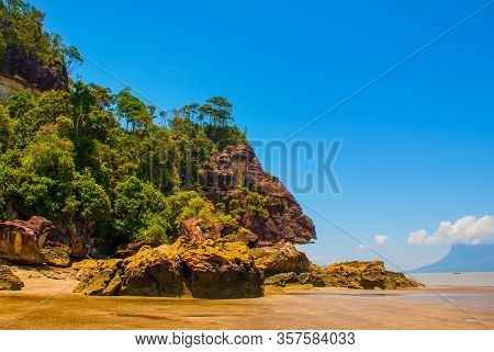 Bako, Kuching, Sarawak, Borneo, Malaysia: Beautiful Landscape With Views Of The Bako National Park B