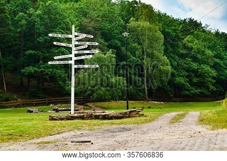 Gdynia, Poland - June 27, 2019: Picnic Area Polanka Redlowska In Gdynia City. Rest Place On Sea Coas