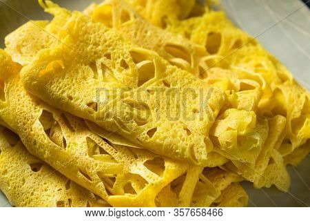 Homemade Malaysian Net Crepe Roti Jala