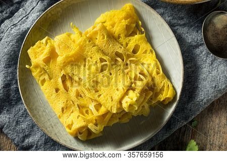 Homemade Malaysian Net Crepe Roti Jala