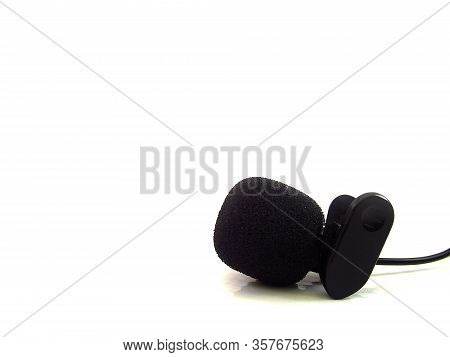 Lavalier In Order To Collect The Audio During An Interview Or To Introduce It To A Video