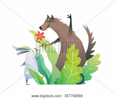 Forest Animals Vector Photo Free Trial Stock Forest Animals Vector Photo Free