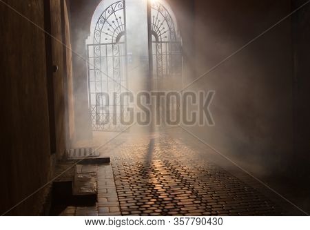 Mysterious Arch, All In Smoke, A Back Light