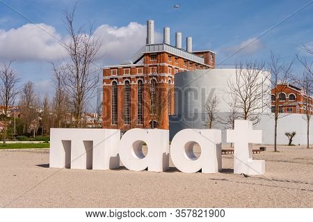 Lisbon, Portugal - 2 March 2020: Electricity Museum Inside Tejo Power Station.