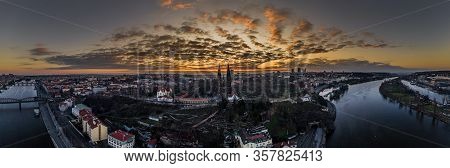 The Basilica Of St Peter And St Paul Is A Neo-gothic Church In Vyšehrad Fortress In Prague, Czech Re