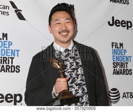 LOS ANGELES - FEB 25:  Andrew Ahn at the 32nd Annual Film Independent Spirit Awards at Beach on February 25, 2017 in Santa Monica, CA