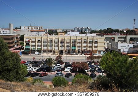 Matalascanas, Spain - July 10, 2011:the Resort Town Of Matalascanas On The Atlantic Ocean
