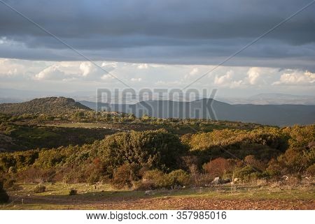 View Of The Panorama Of Sarrabus Mountains
