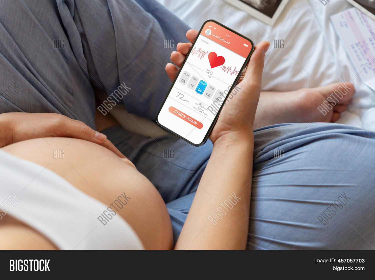 Pregnancy Calendar App Image & Photo (Free Trial) | Bigstock