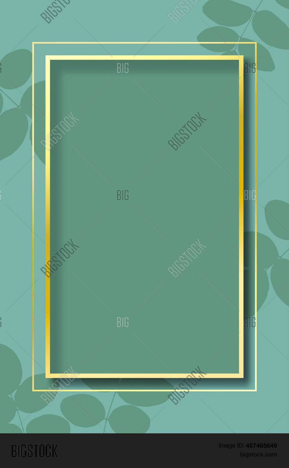 Gold Frame Background Vector & Photo (Free Trial) Bigstock