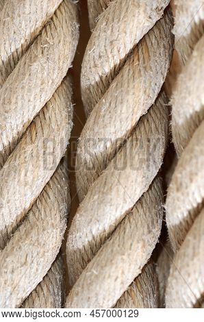 Ropes Made With Different Materials In Portrait Orientation