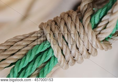 Ropes Made With Different Materials And Different Colors