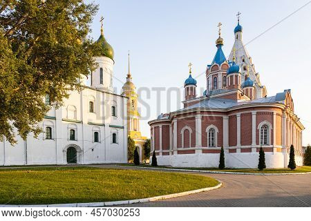 Assumption Cathedral And Church Of The Icon Of The Mother Of God Of Tikhvin On Cathedral (sobornaya)