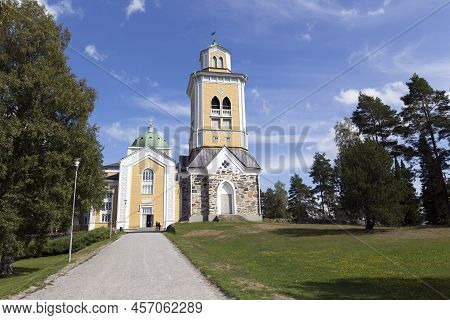 View Of Kerimaki Church In Finland