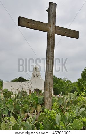 Cross and church