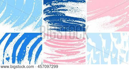 Soap Grunge Backgrounds. Foam Textures Set. Foam Water. Soap Bubble Stains. Shampoo. Shaving Cream. 