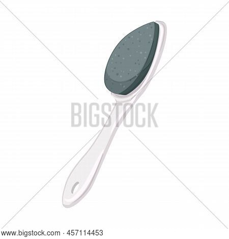 Feet Callus Remover Cartoon. Feet Callus Remover Sign. Isolated Symbol Vector Illustration