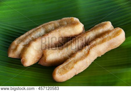 North Borneo Home Made Traditional Kuih Cakoi Cake. Sabah Malaysia Traditional Dessert