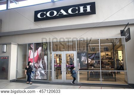 Genting, Malaysia - Jun 9, 2022: Coach Outlet At Genting Highlands Premium Outlets, Malaysia. Coach 