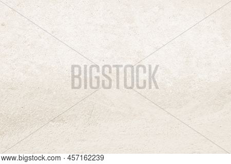 Old Concrete Wall Texture Background. Close Up Retro Plain Beige Color Cement Material Surface Rough
