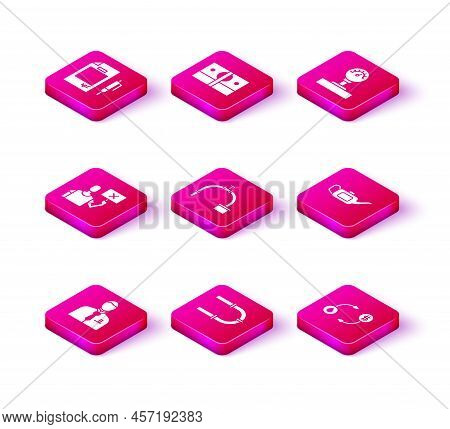 Set Businessman Or Stock Market Trader, Industry Pipe, Nature Saving Protest, And Valve, Oil Exchang