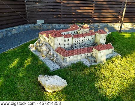 Kamianets-podilskyi, Ukraine. Mock Up Of Svirzh Fortress. Small Copy Of The Svirzh Castle.