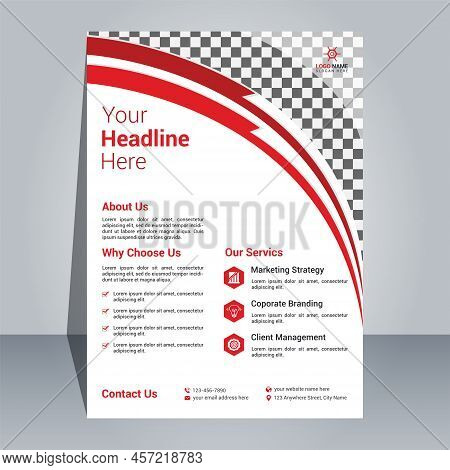Modern Professional Flyer Template, Simple Flyer, Flyer Design Template, Corporate Flyer Design, Colorful Flyer Template, Creative Flyer Design, Editable Flyer, Abstract Flyer, Minimal Flyer Design Template, Flyer