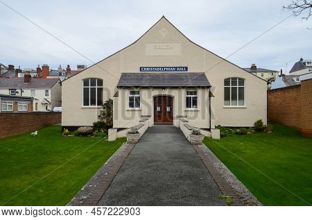 Llandudno, Uk. Apr 10, 2022. The Christadelphian Hall On Mostyn Broadway Was Constructed In 1889