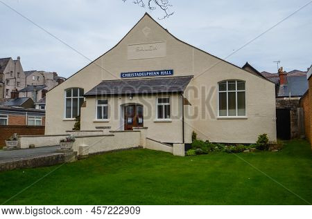 Llandudno, Uk. Apr 10, 2022. The Christadelphian Hall On Mostyn Broadway Was Constructed In 1889
