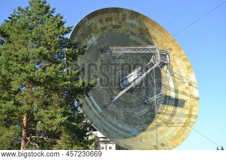 Russia, Kalyazin, June 25, 2022. Tna-1500 Radio Telescope At Kalyazinskaya Radio Astronomy Observato
