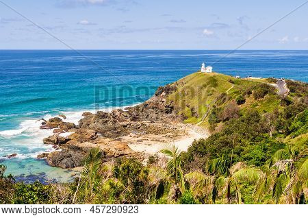 The Picturesque Tacking Point Lighthouse - Port Macquarie, Nsw, Australia