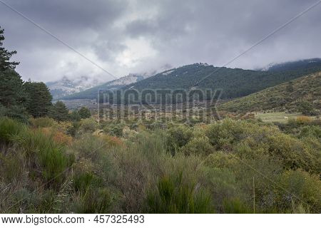 Views Of The Hueco De San Blas, A Very Popular Place For Hikers Located In The Municipality Of Manza