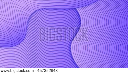 Abstract Background With Wave Spiral. Vector Illustration For Presentation Design With Modern Concep