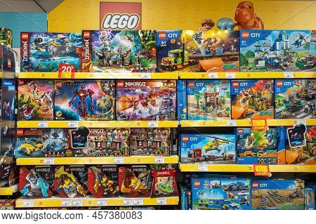 Lego Construction Kits For Sale At Lego Store. Lego Is A Line Of Plastic Construction Toys That Are 