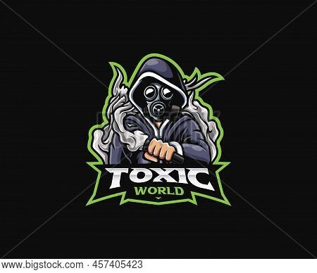 Toxic Mascot Logo Design