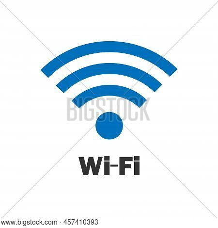 Wireless Network. Symbol Wi-fi Icon. Wireless Network Connection.cector Illustration