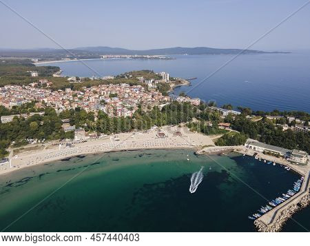 Aerial View Of South Beach Of Town Of Kiten, Bulgaria