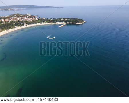 Aerial View Of South Beach Of Town Of Kiten, Bulgaria